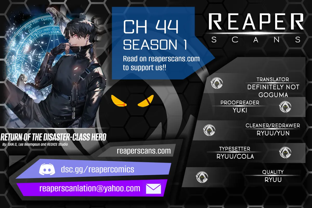 Return of the Disaster-Class Hero Chapter 44 Online - página 1