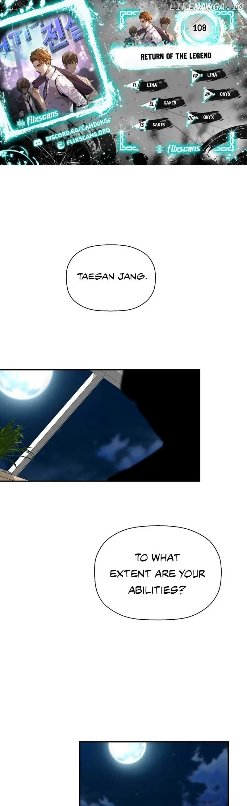 Return of the Legend Chapter 108 Online - página 1