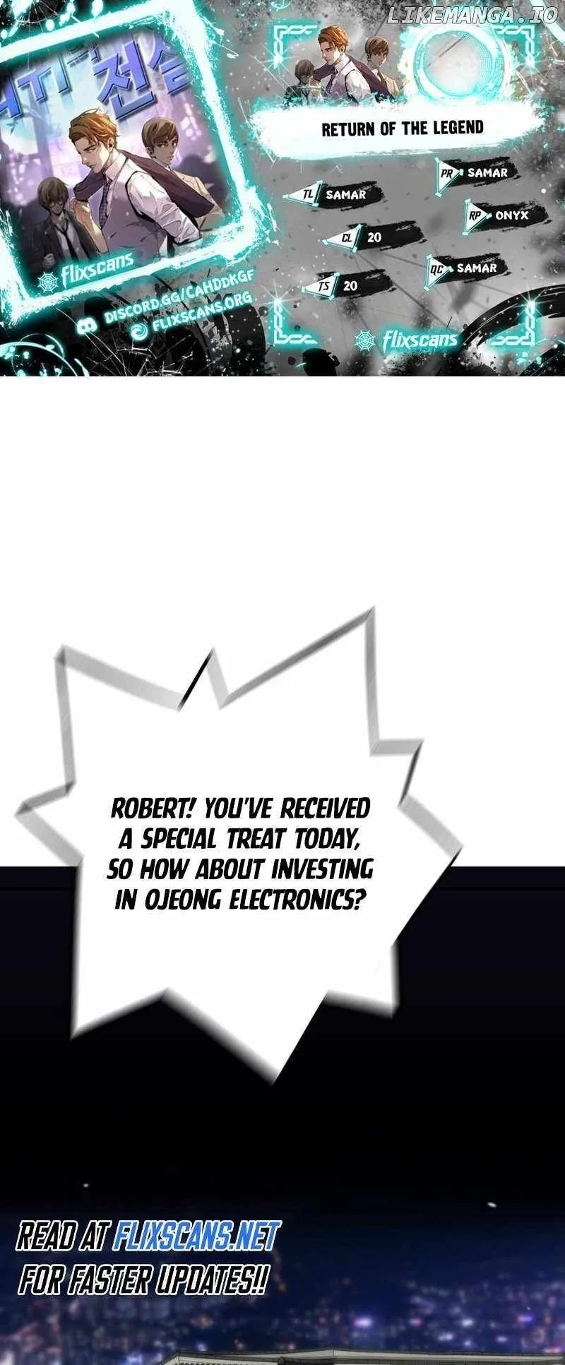 Return of the Legend Chapter 126 Online - página 1