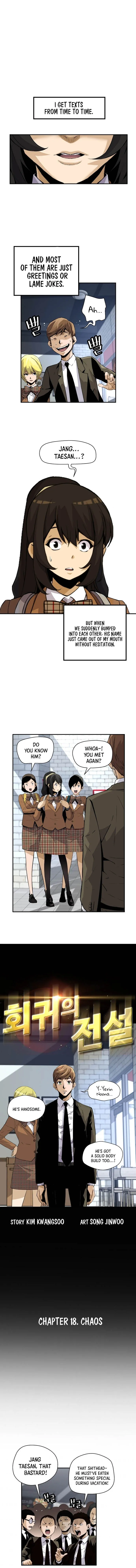 Return of the Legend Chapter 18 Online - página 1