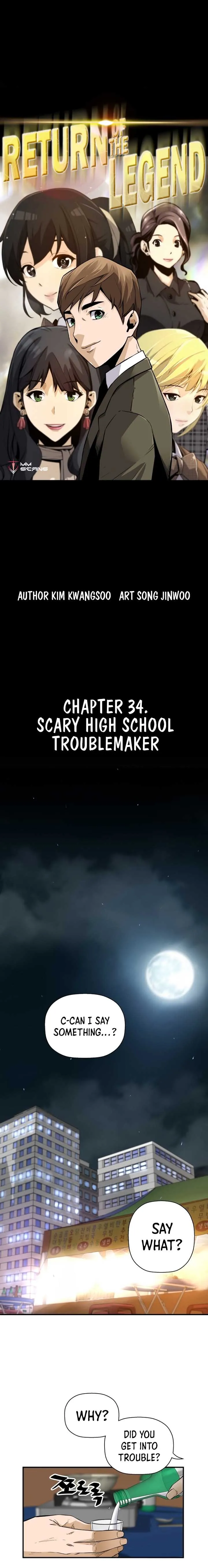 Return of the Legend Chapter 34 Online - página 1