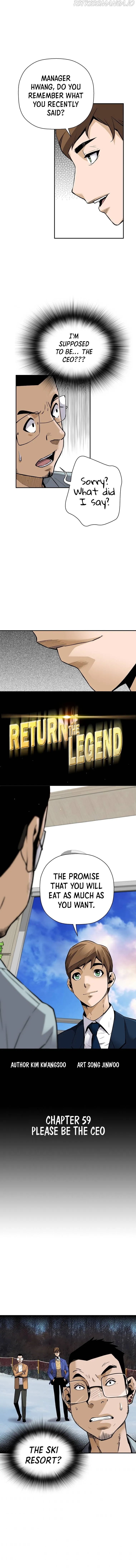 Return of the Legend Chapter 59 Online - página 3