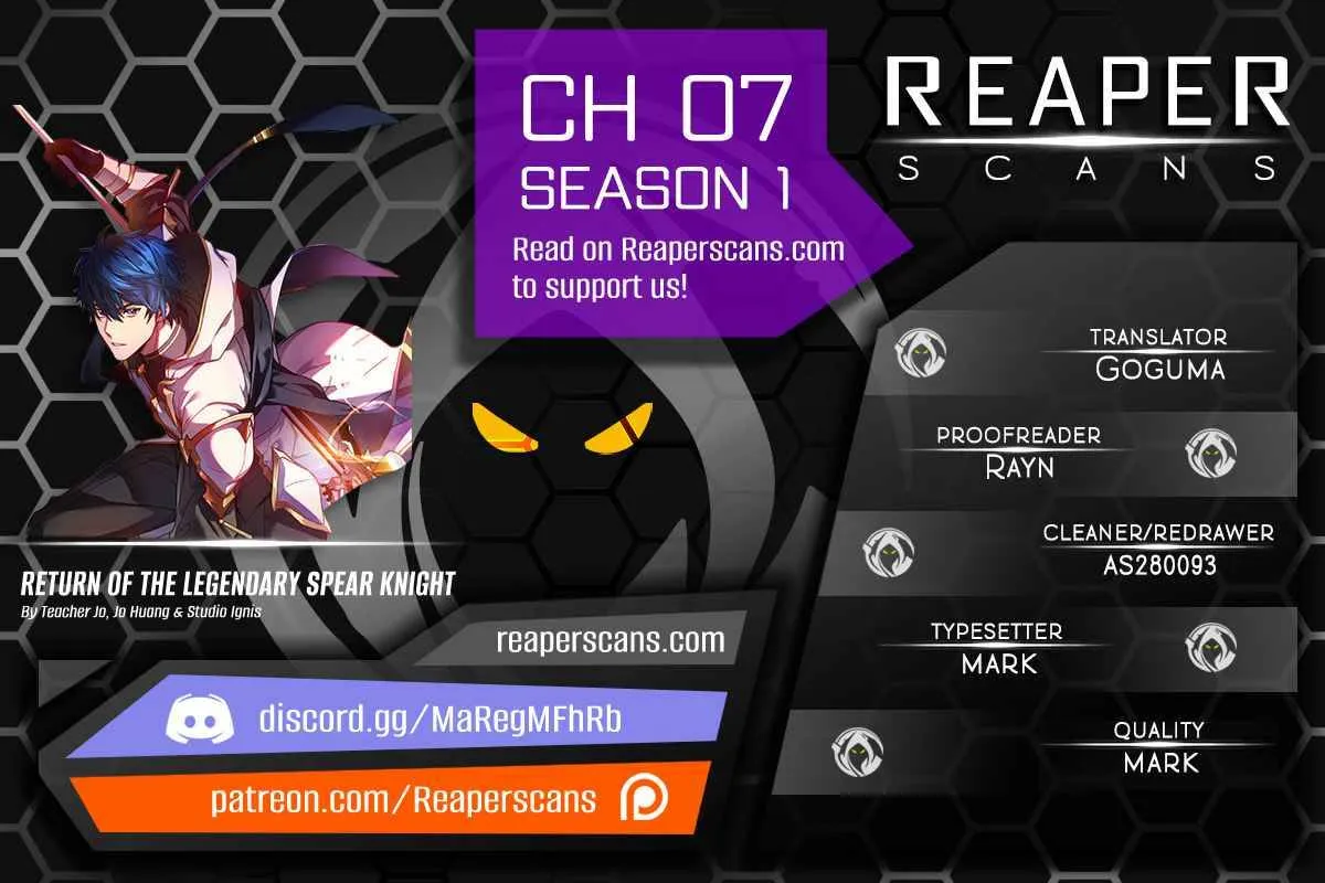 Return of the Legendary Spear Knight Chapter 7 Online - página 1