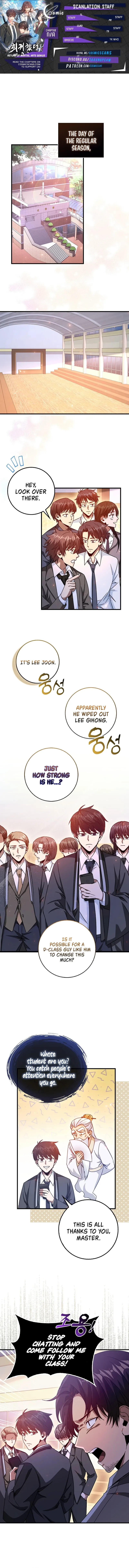 Return of the Martial Arts Genius Chapter 10 Online - página 1