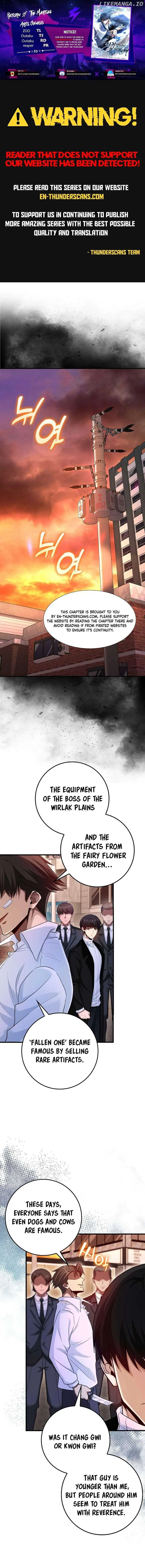 Return of the Martial Arts Genius Chapter 54 Online - página 1