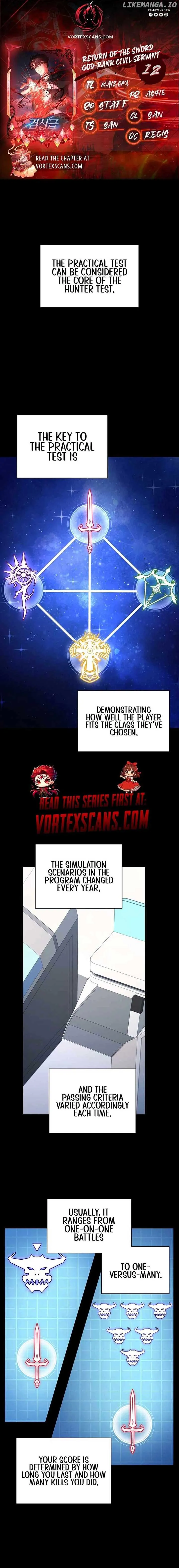 Return of the Sword God-Rank Civil Servant Chapter 12 Online - página 1