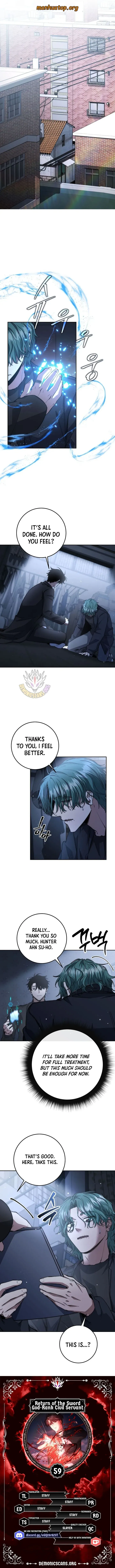 Return of the Sword God-Rank Civil Servant Chapter 59 Online - página 1