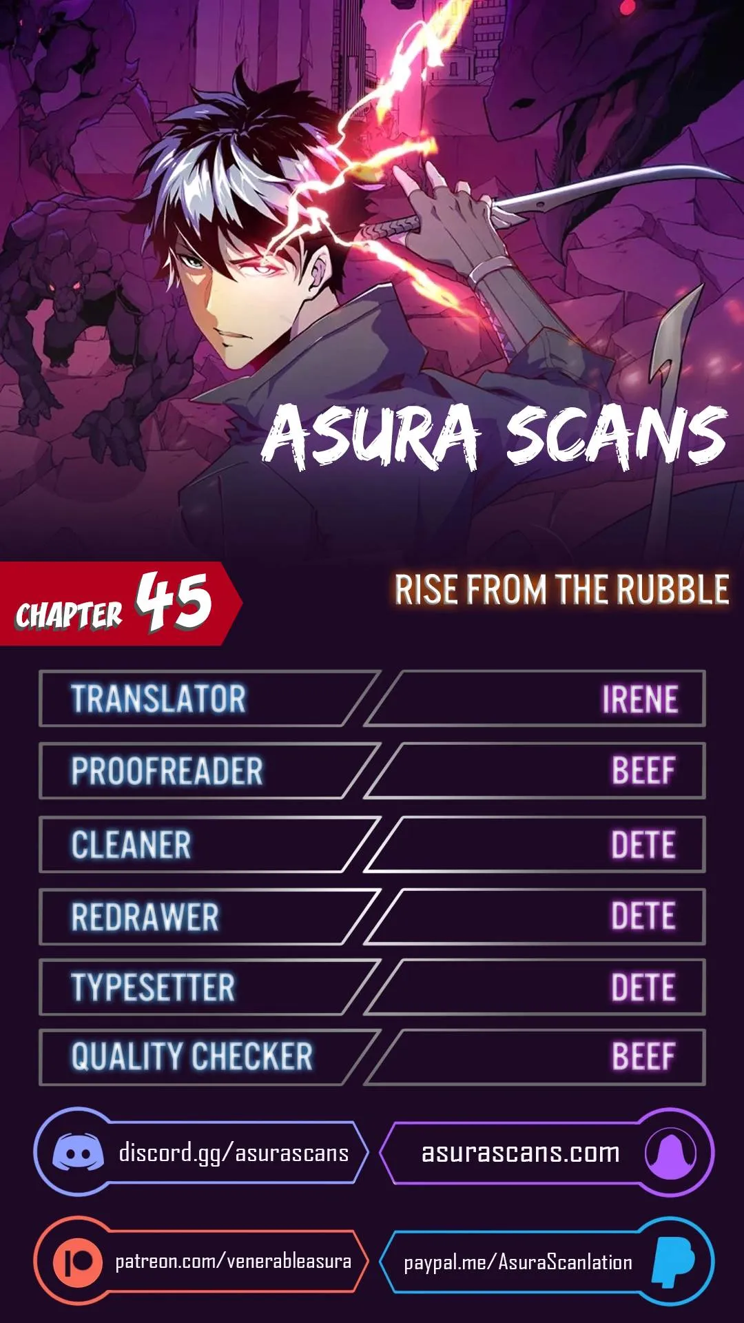 Rise From The Rubble Chapter 45 Online - página 1