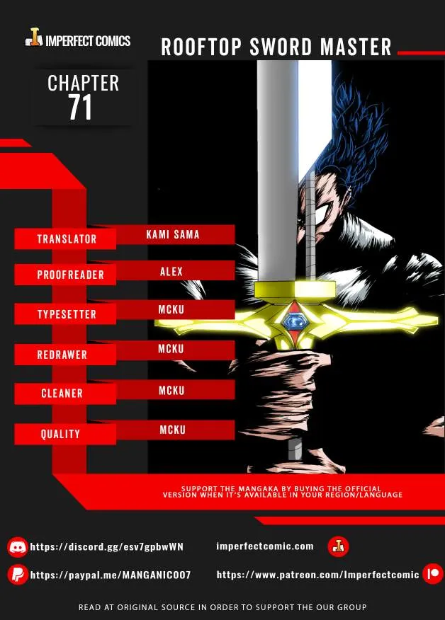 Rooftop Sword Master Chapter 71 Online - página 1