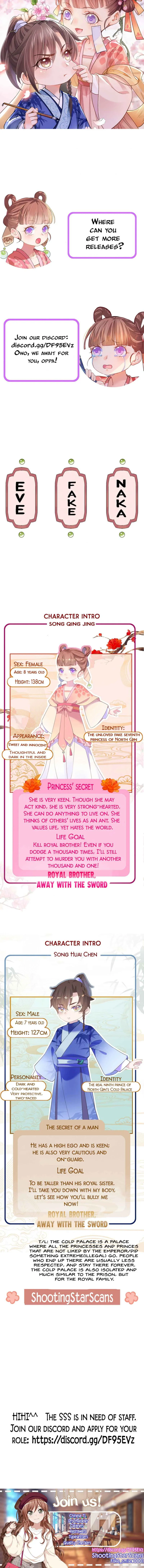 Royal brother, away with the sword Chapter 0 Online - página 4