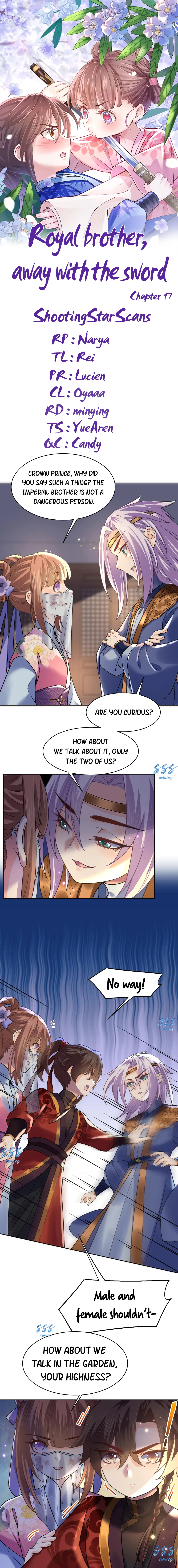 Royal brother, away with the sword Chapter 17 Online - página 1