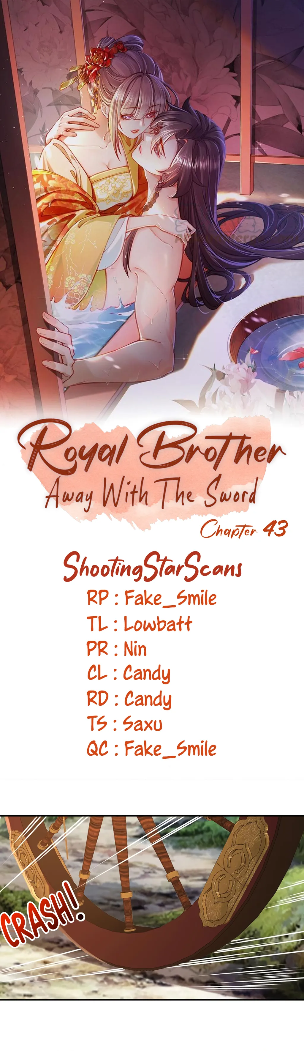Royal brother, away with the sword Chapter 43 Online - página 1