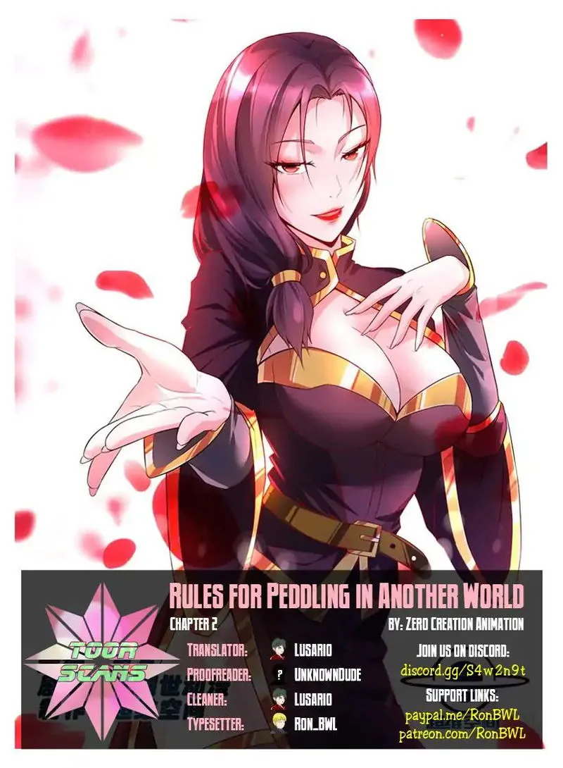 Rules for Peddling in Another World Chapter 2 Online - página 1