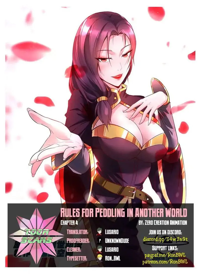 Rules for Peddling in Another World Chapter 4 Online - página 1
