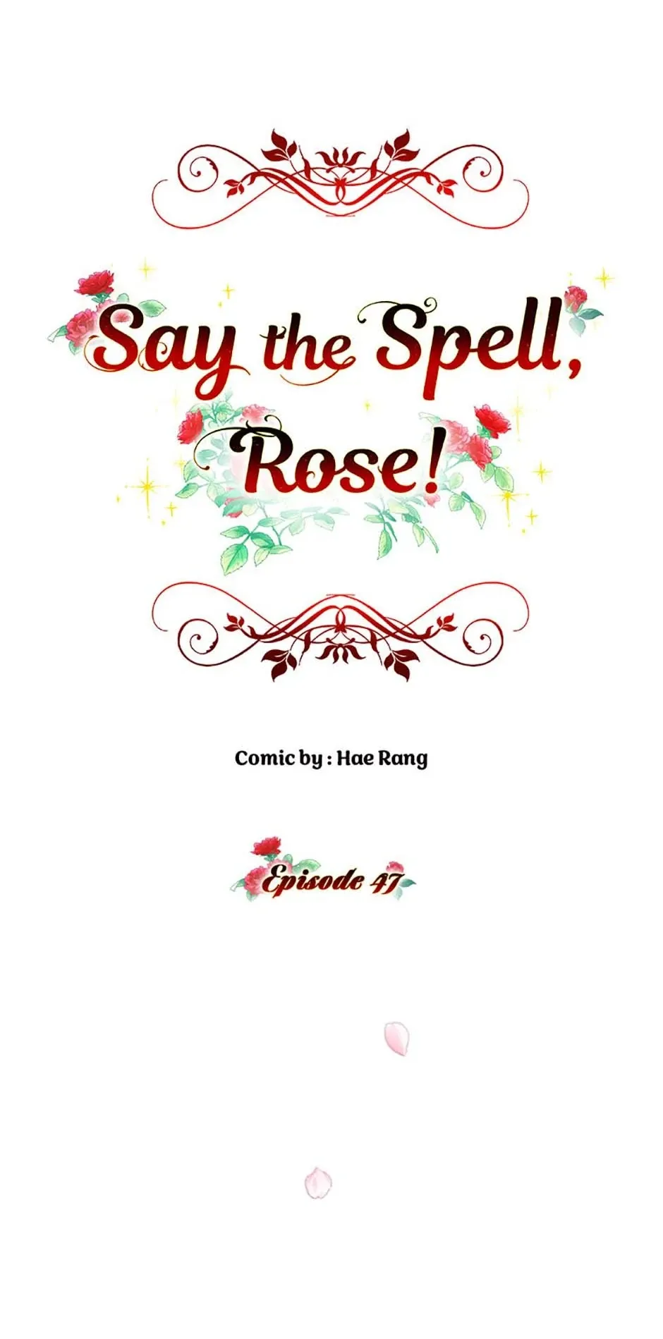 Say the spell, Rose! Chapter 47 Online - página 23