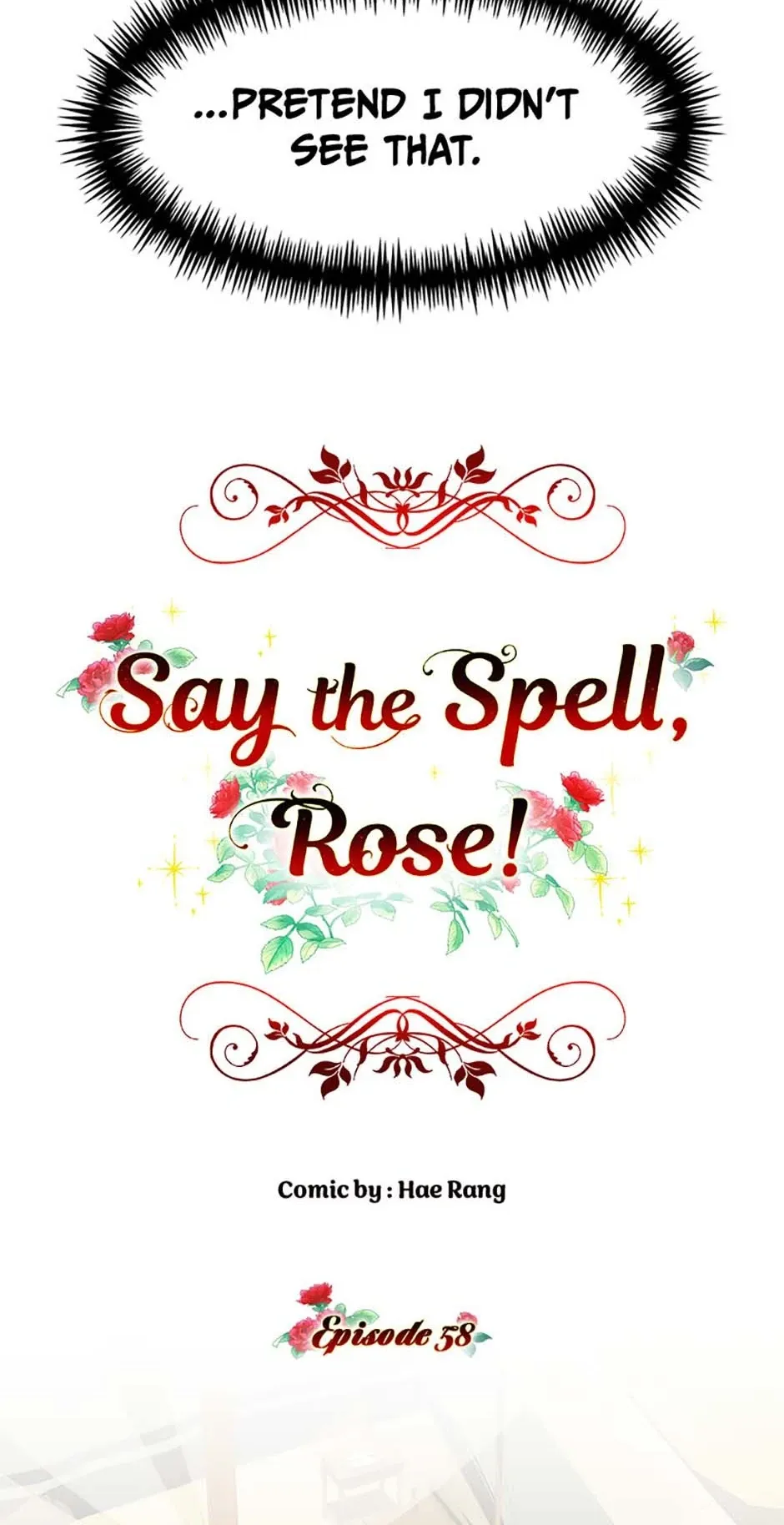 Say the spell, Rose! Chapter 58 Online - página 23