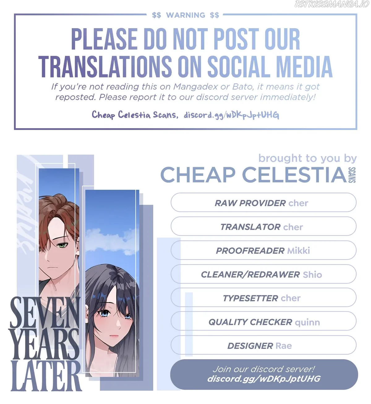 Seven Years Later Chapter 29 Online - página 1