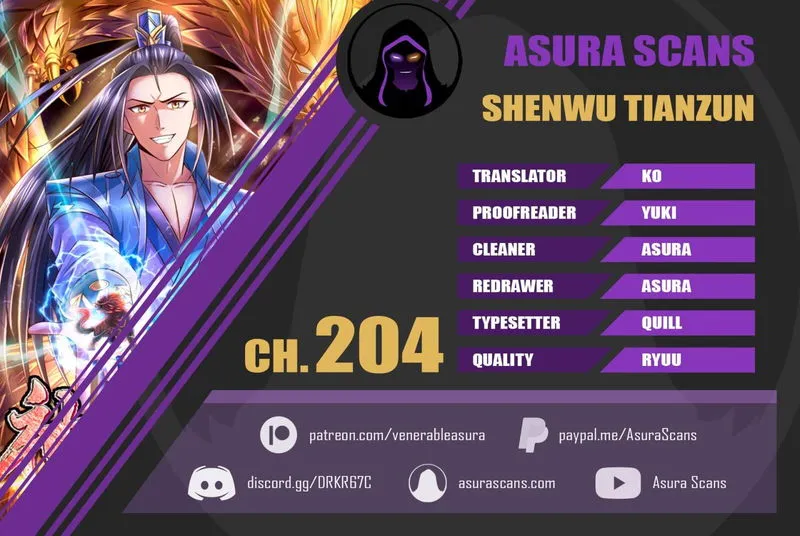 Shenwu Tianzun Chapter 204 Online - página 1