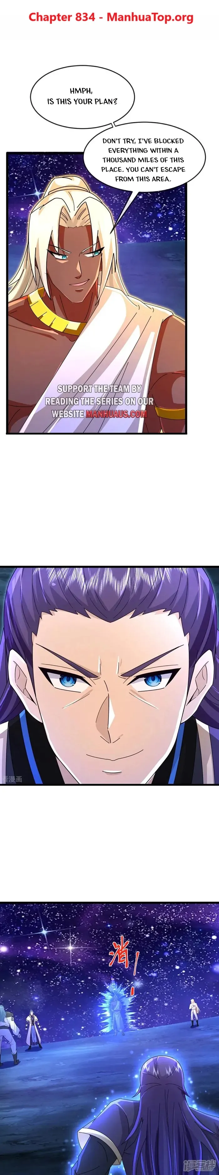Shenwu Tianzun Chapter 834 Online - página 1