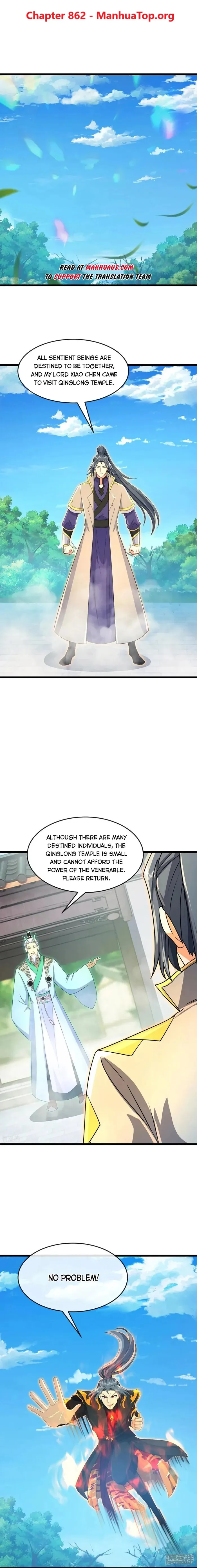 Shenwu Tianzun Chapter 862 Online - página 1