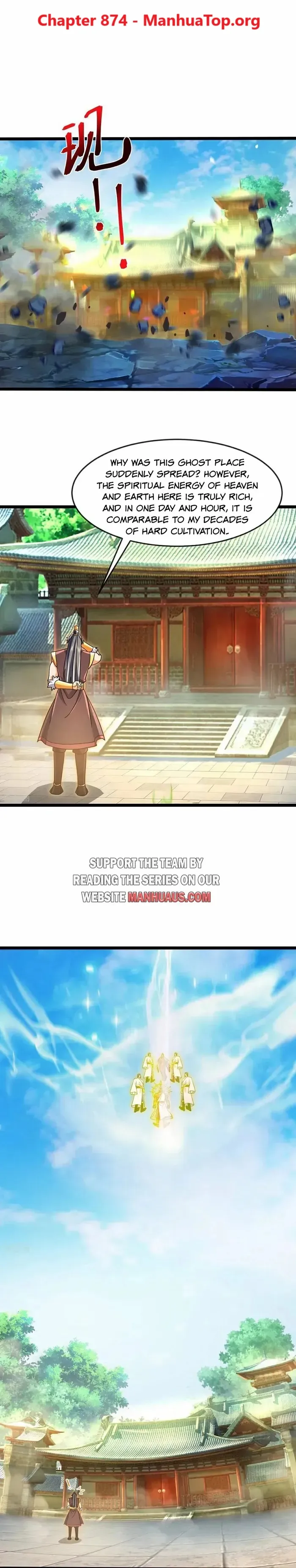 Shenwu Tianzun Chapter 874 Online - página 1