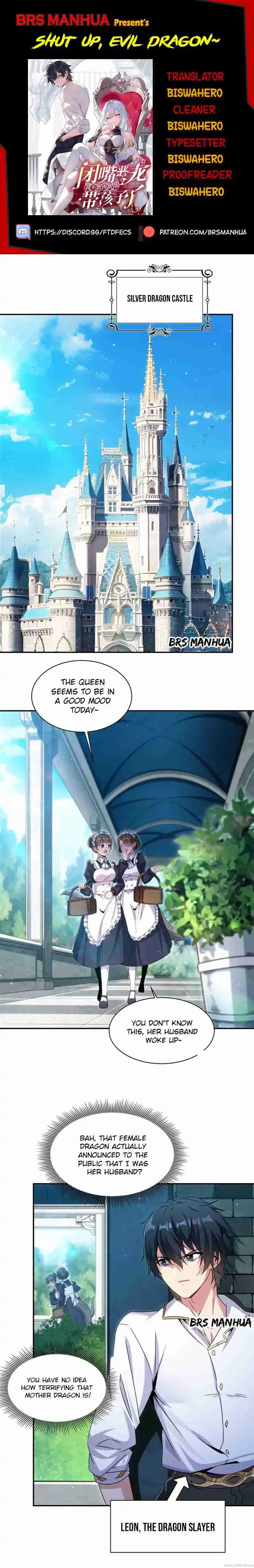 Shut Up, Evil Dragon, I Don’t Want to Raise a Child With You Anymore Chapter 3 Online - página 1