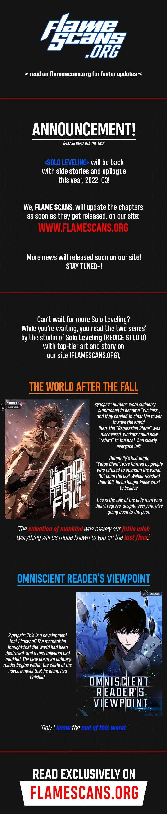 Solo Leveling Chapter 179.5 Online - página 1