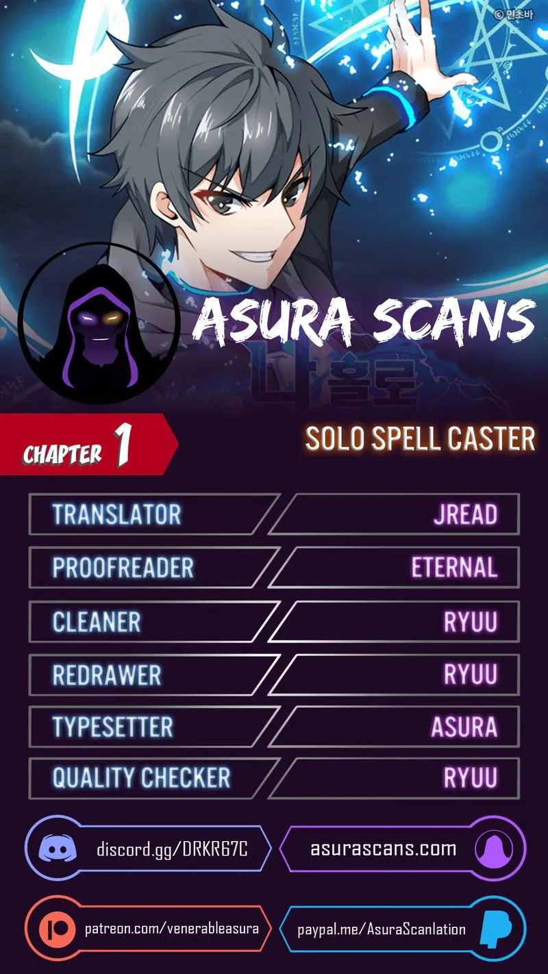 Solo Spell Caster Chapter 1 Online - página 1