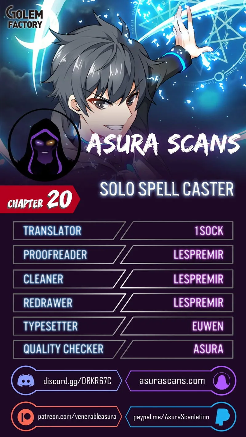 Solo Spell Caster Chapter 20 Online - página 1