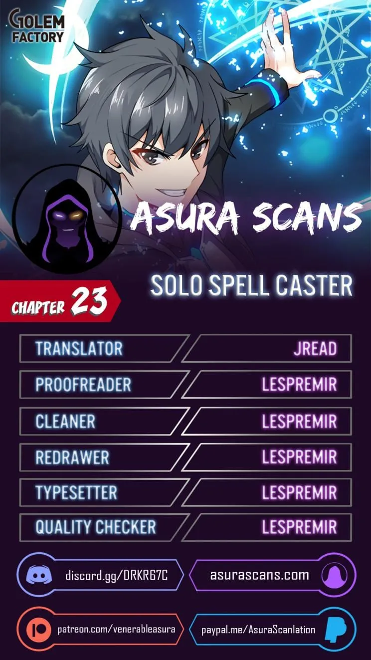 Solo Spell Caster Chapter 23 Online - página 1