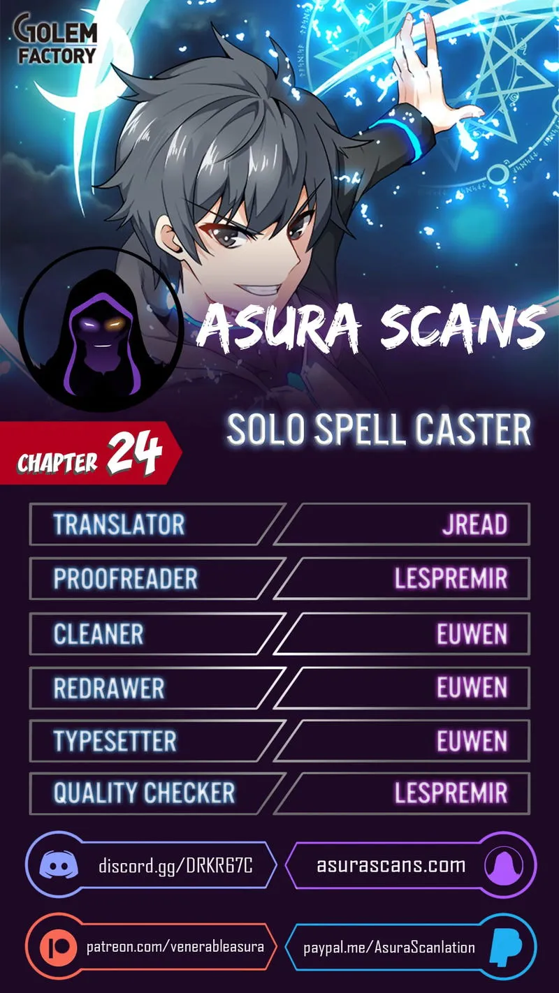 Solo Spell Caster Chapter 24 Online - página 1
