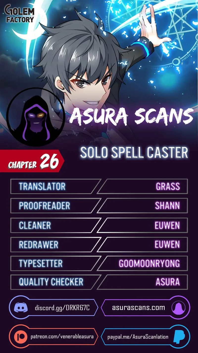 Solo Spell Caster Chapter 26 Online - página 1