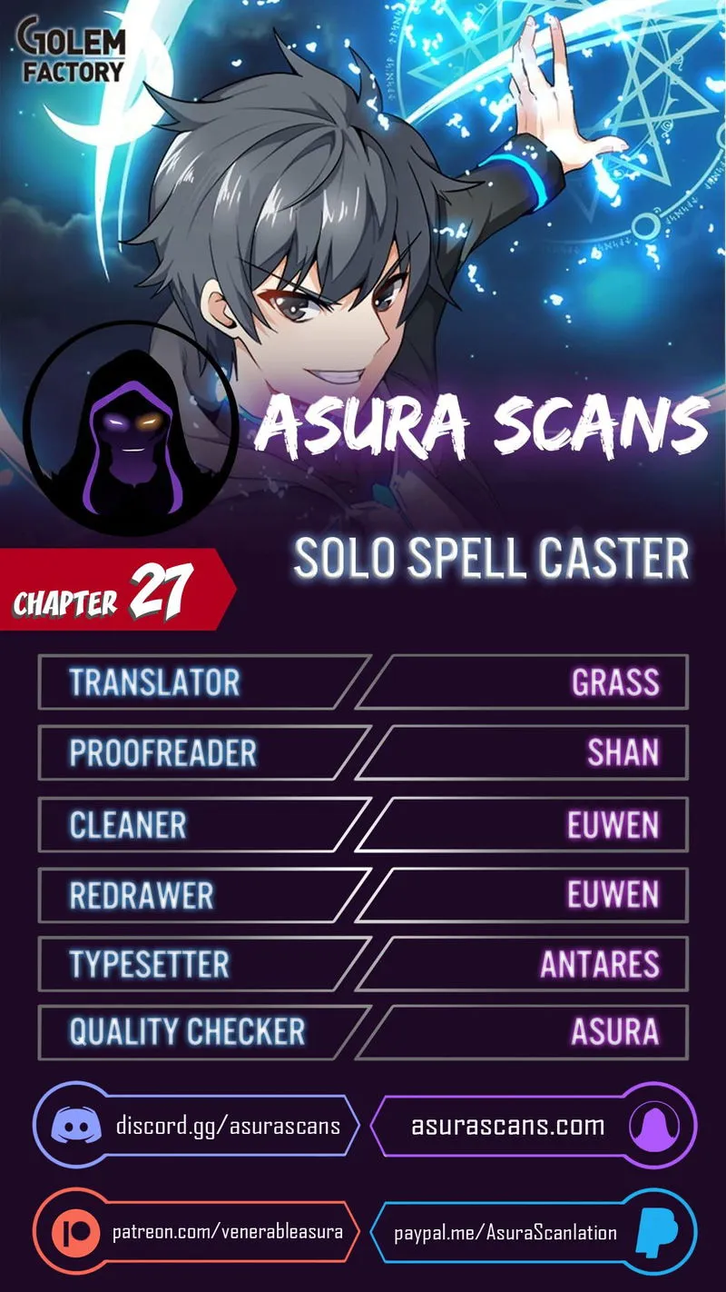 Solo Spell Caster Chapter 27 Online - página 1
