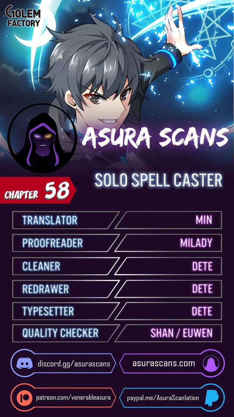 Solo Spell Caster Chapter 58 Online - página 1