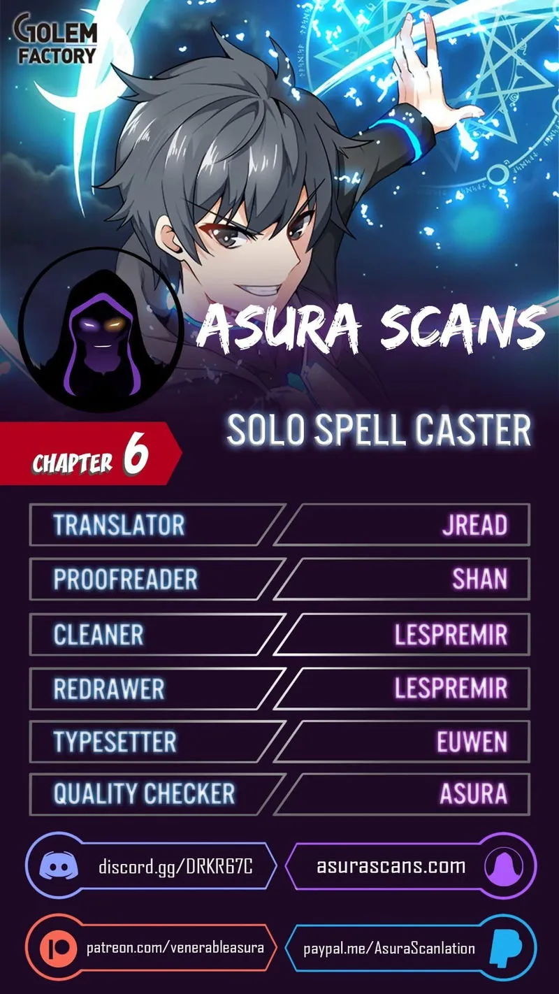 Solo Spell Caster Chapter 6 Online - página 1