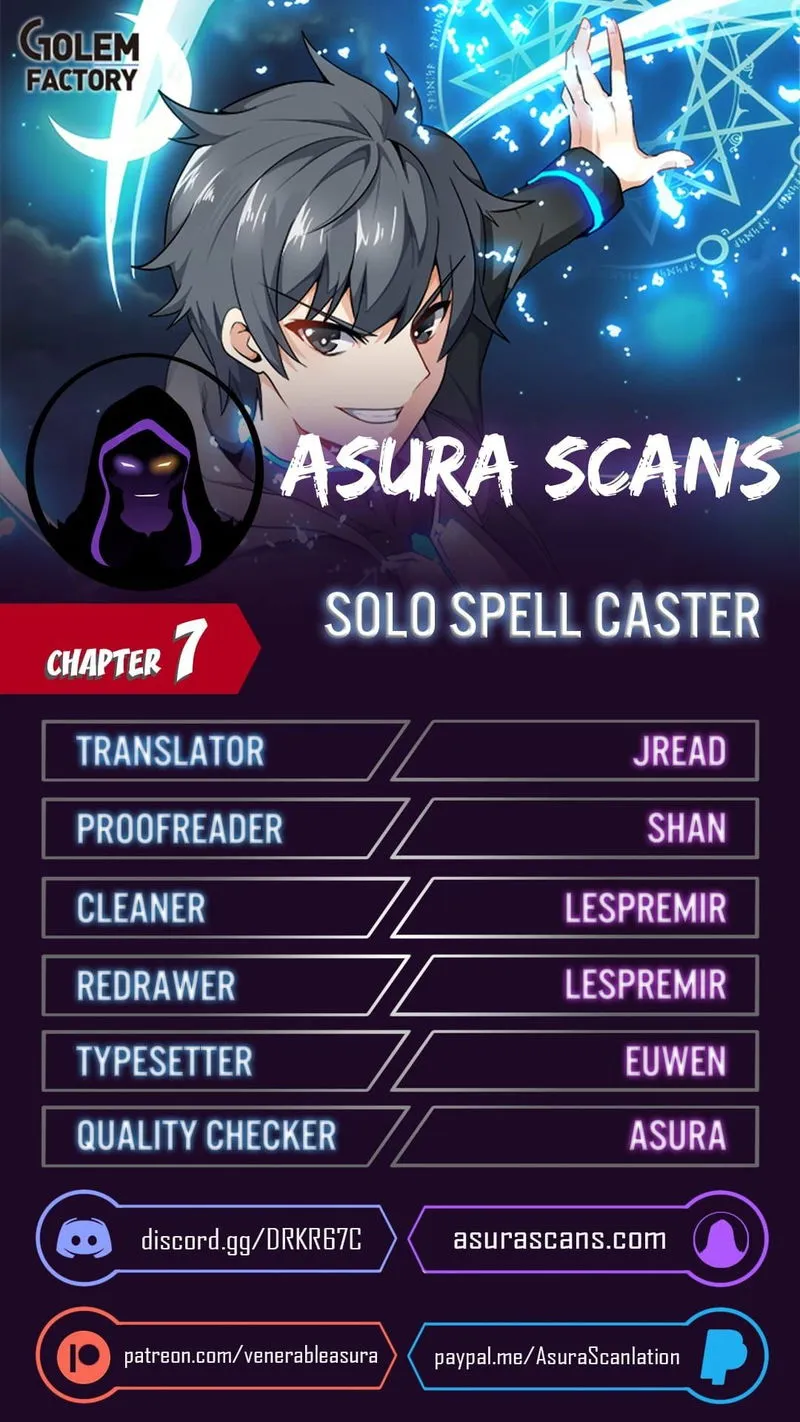 Solo Spell Caster Chapter 7 Online - página 1
