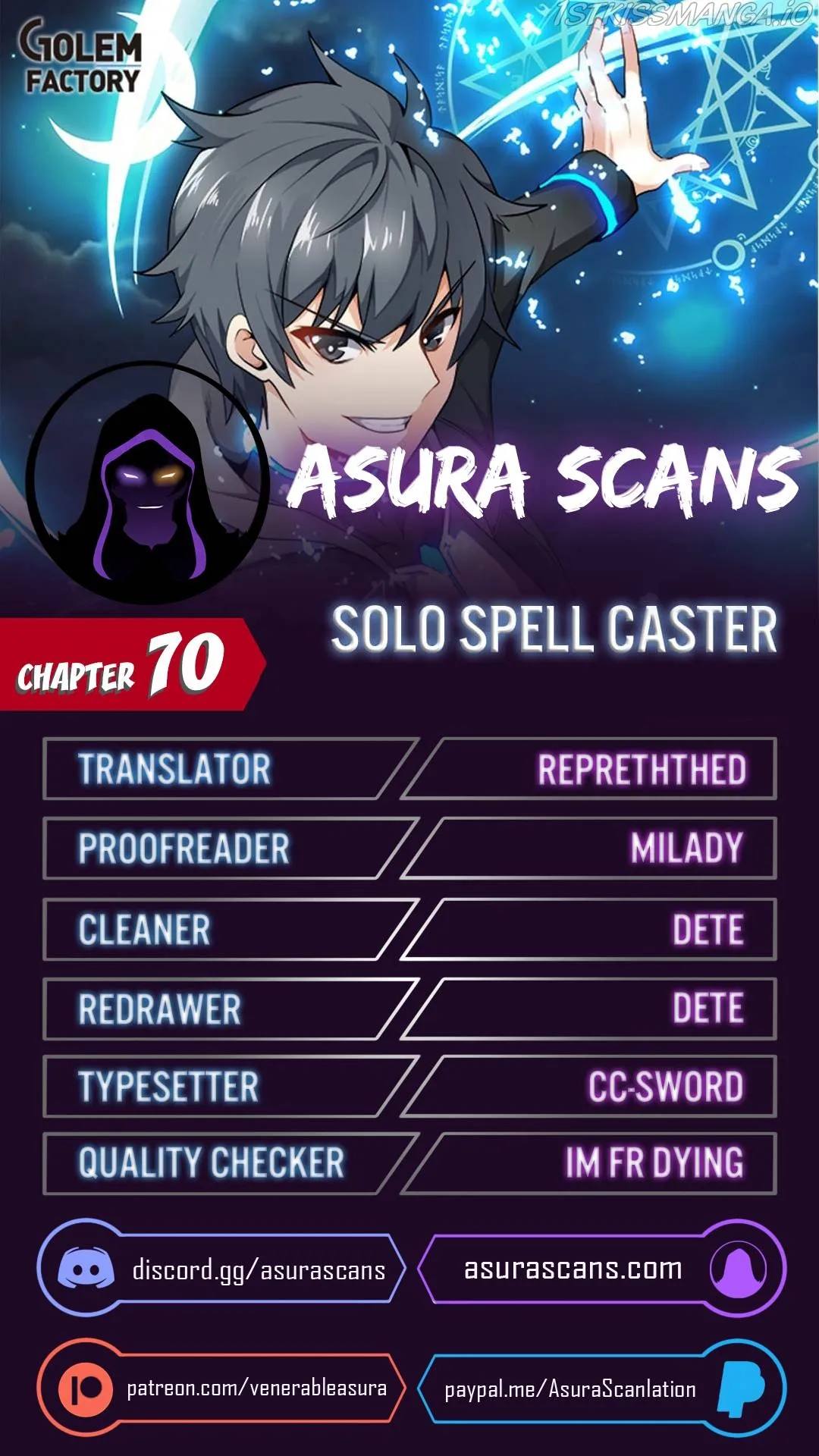 Solo Spell Caster Chapter 70 Online - página 1