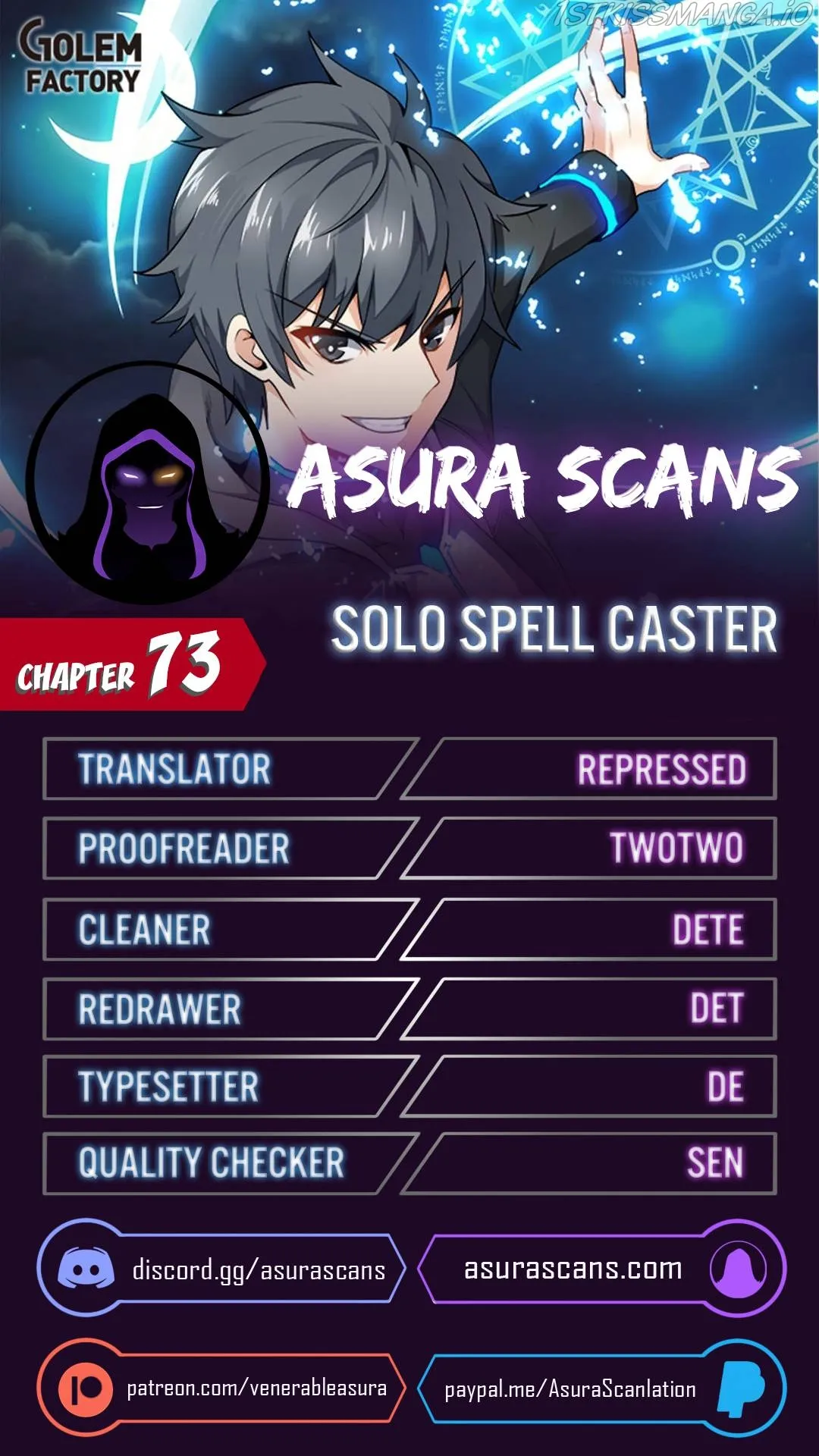 Solo Spell Caster Chapter 73 Online - página 1
