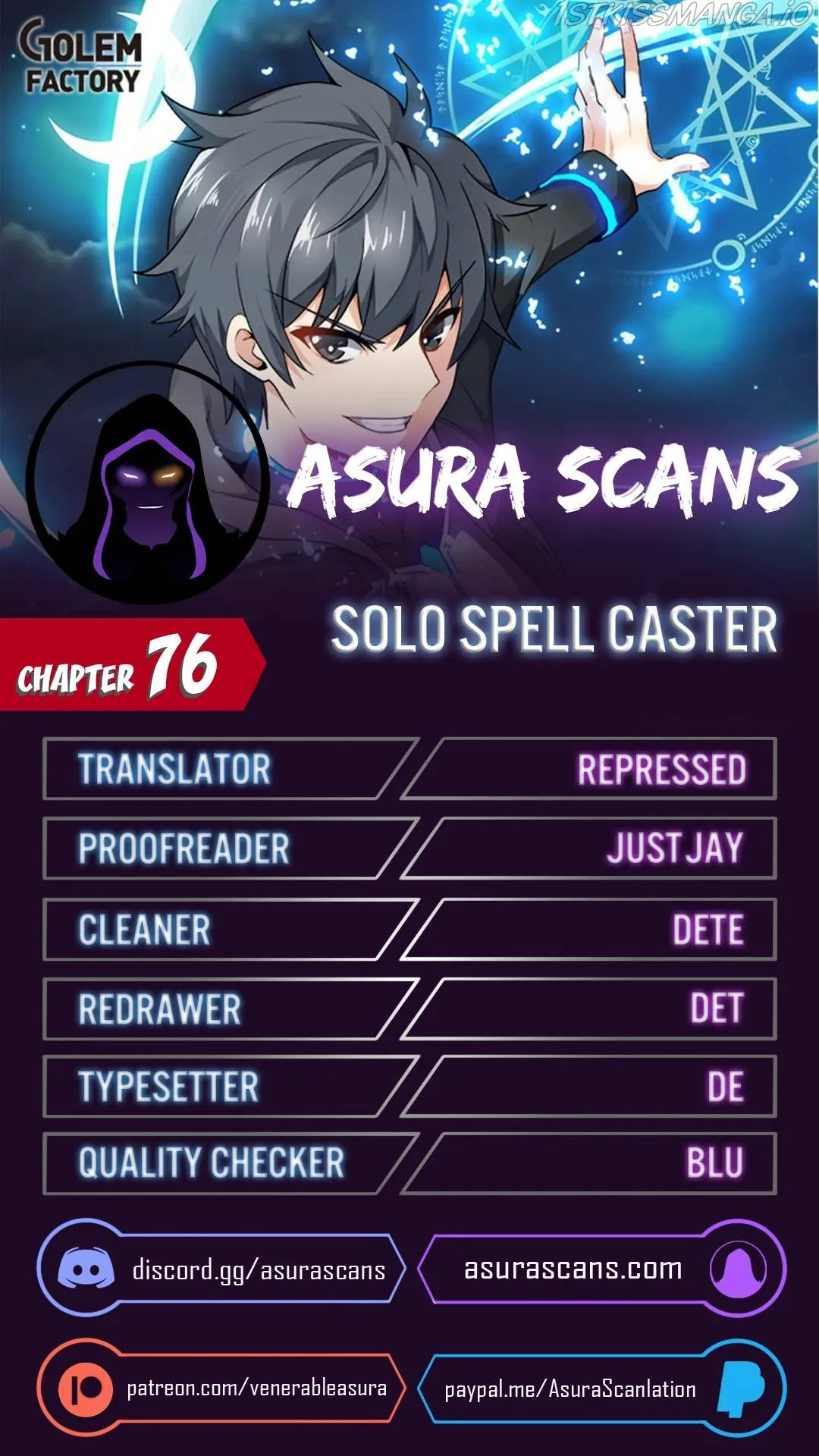 Solo Spell Caster Chapter 76 Online - página 1