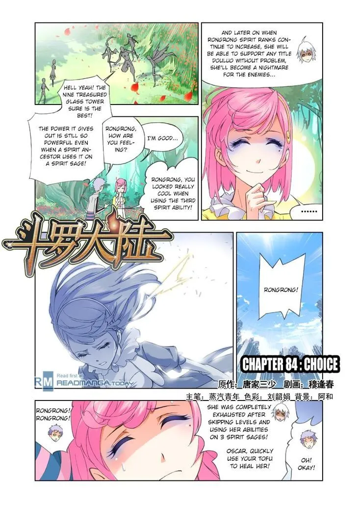 Soul Land ( Douluo Dalu ) Chapter 84 Online - página 1