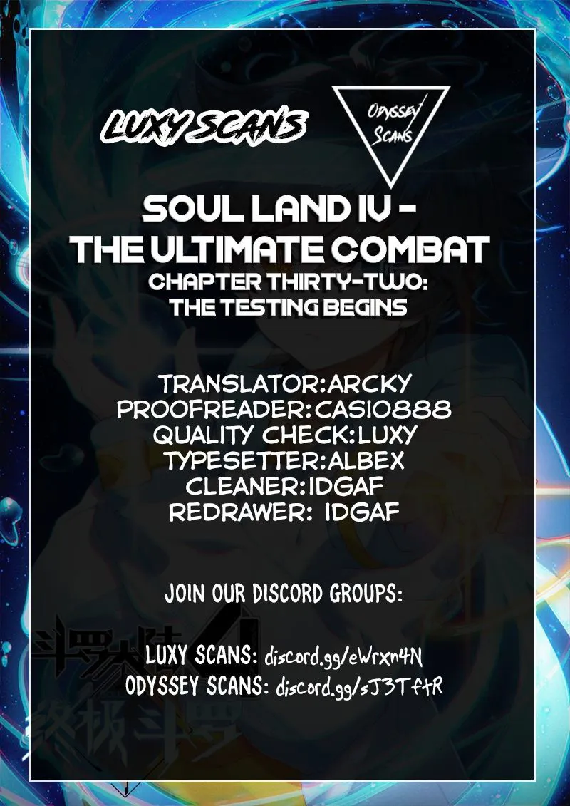 Soul Land IV – The Ultimate Combat Chapter 32 Online - página 1