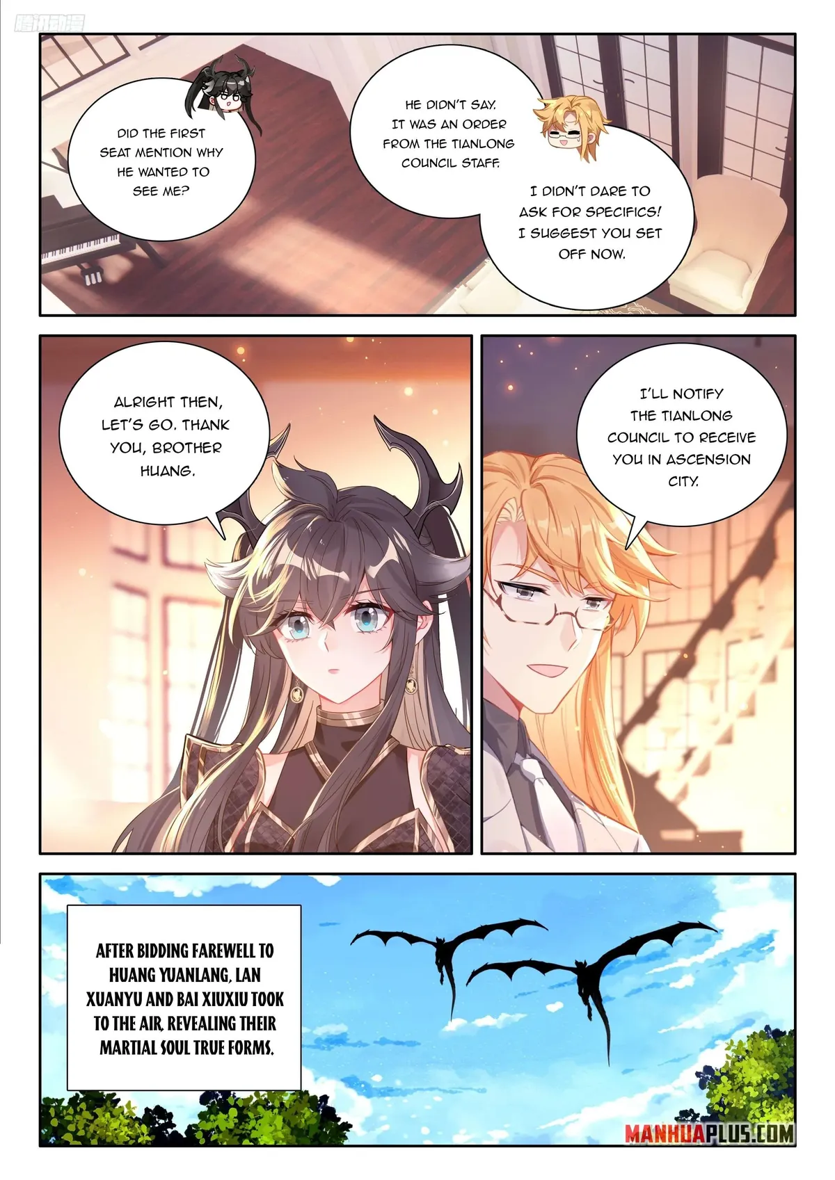 Soul Land IV – The Ultimate Combat Chapter 543.5 Online - página 1