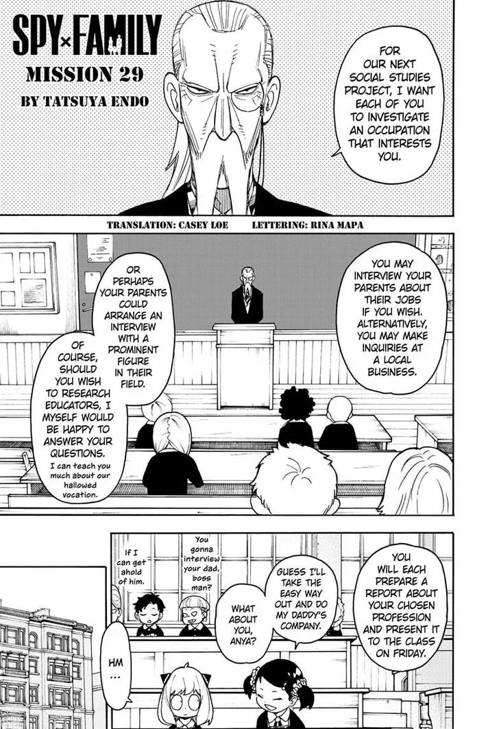 Spy x Family Chapter 29 Online - página 1