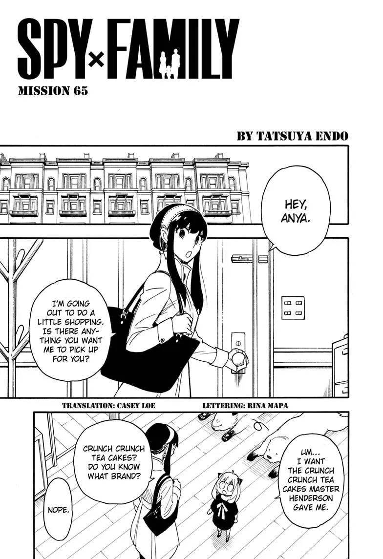 Spy x Family Chapter 65 Online - página 1