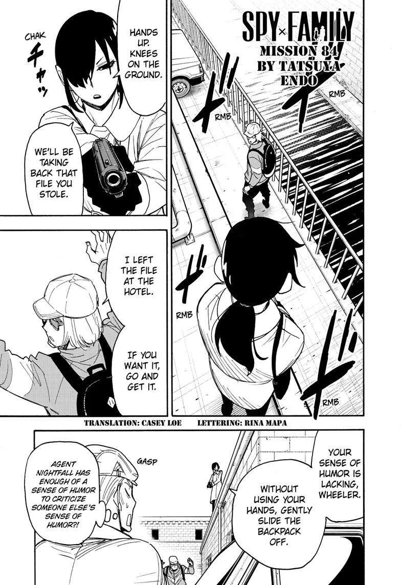 Spy x Family Chapter 84 Online - página 1