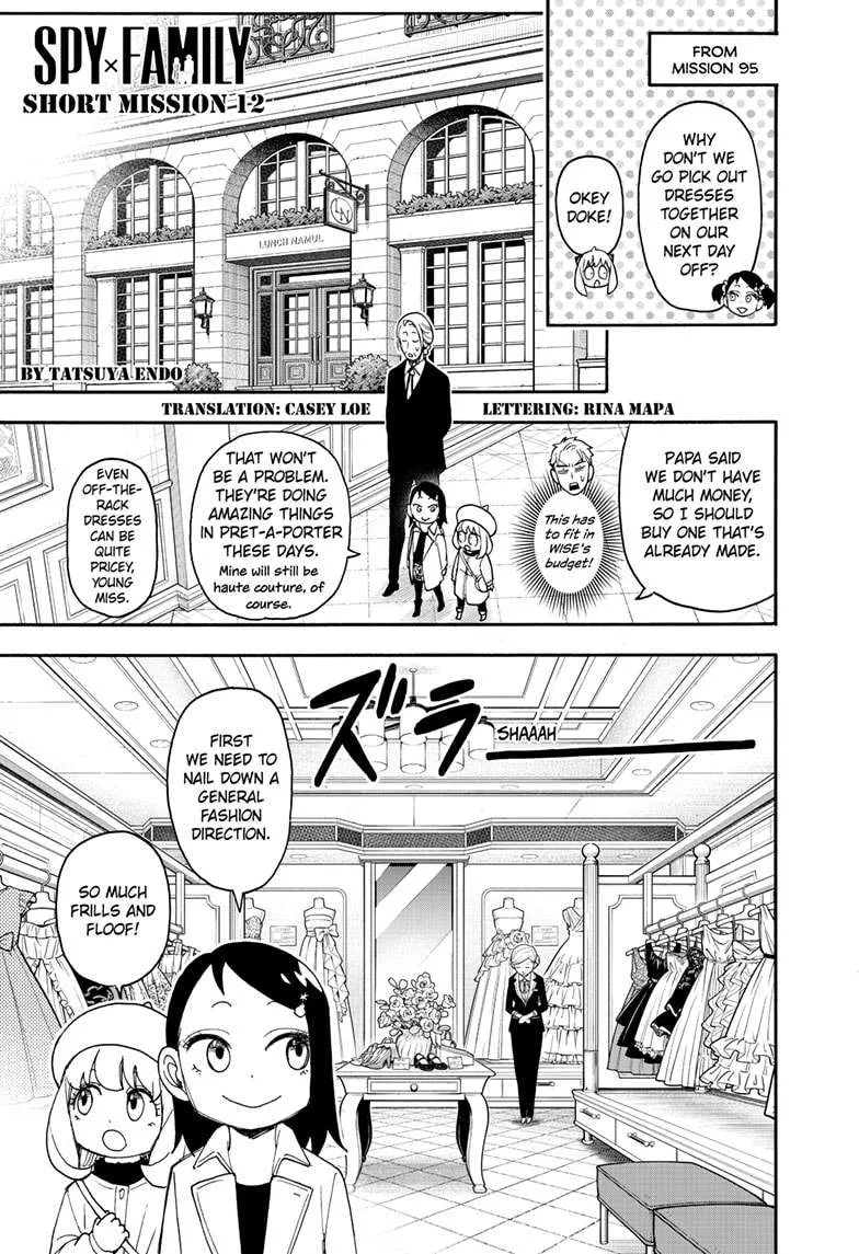 Spy x Family Chapter 96.5 Online - página 1