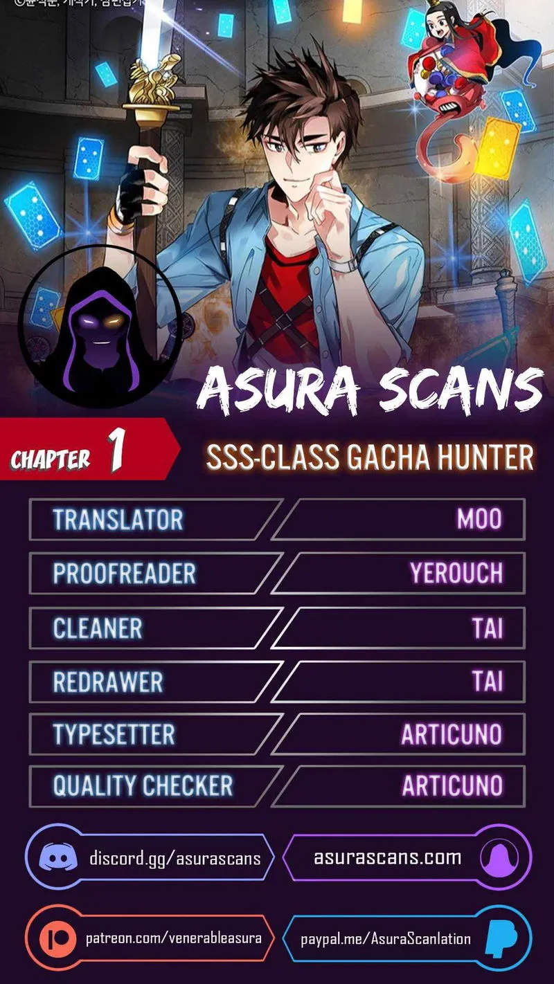 SSS-Class Gacha Hunter Chapter 1 Online - página 1