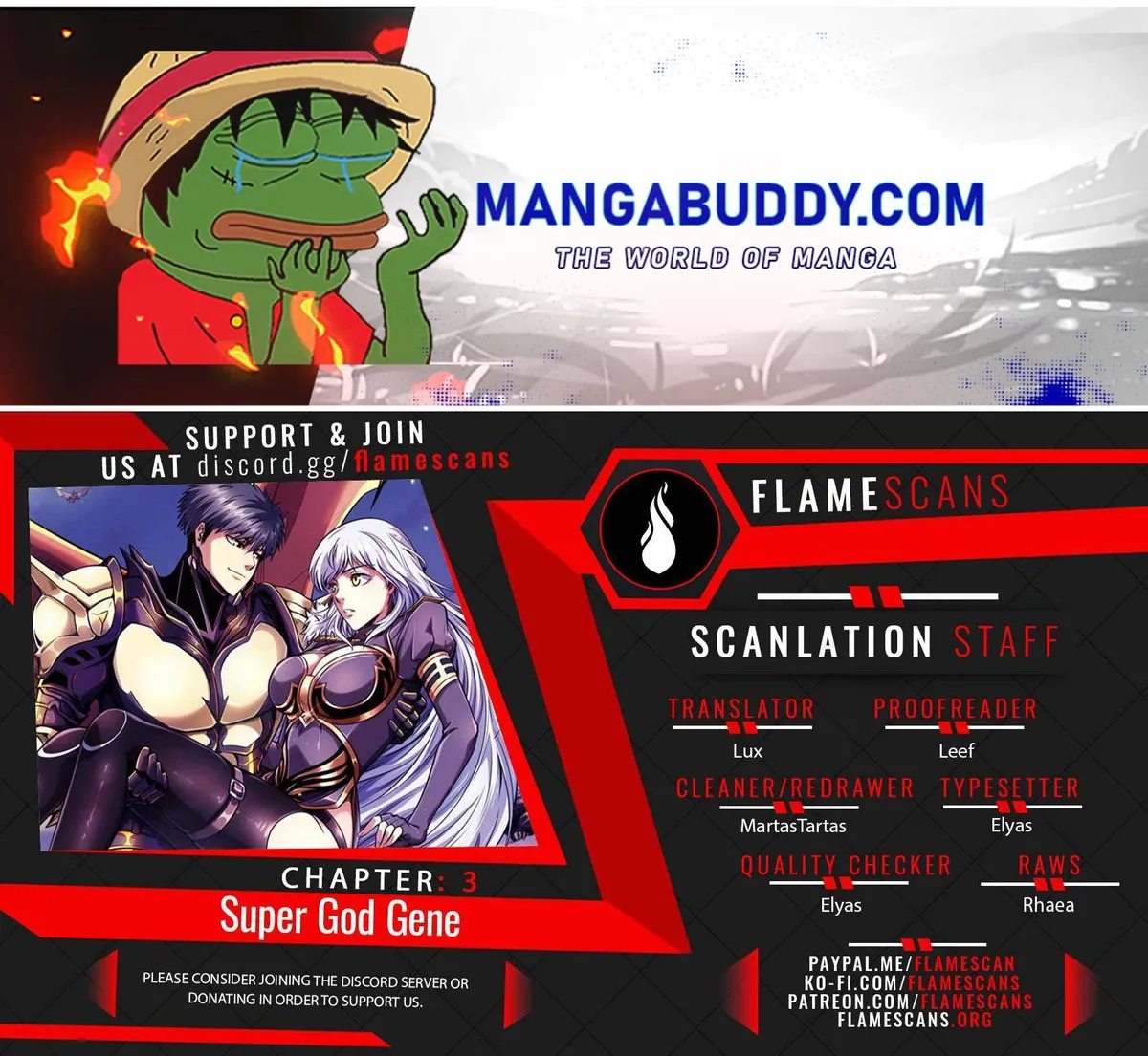 Super Gene Chapter 4 Online - página 1