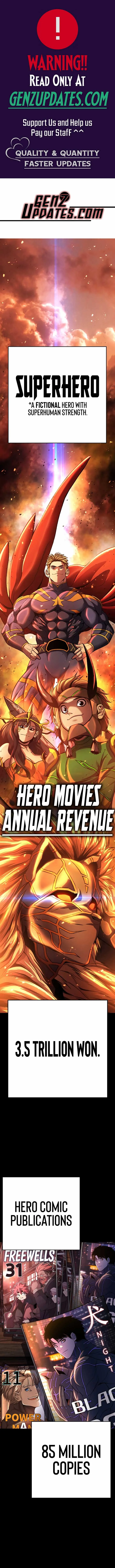 Super Hero: Black Friday Chapter 1 Online - página 1