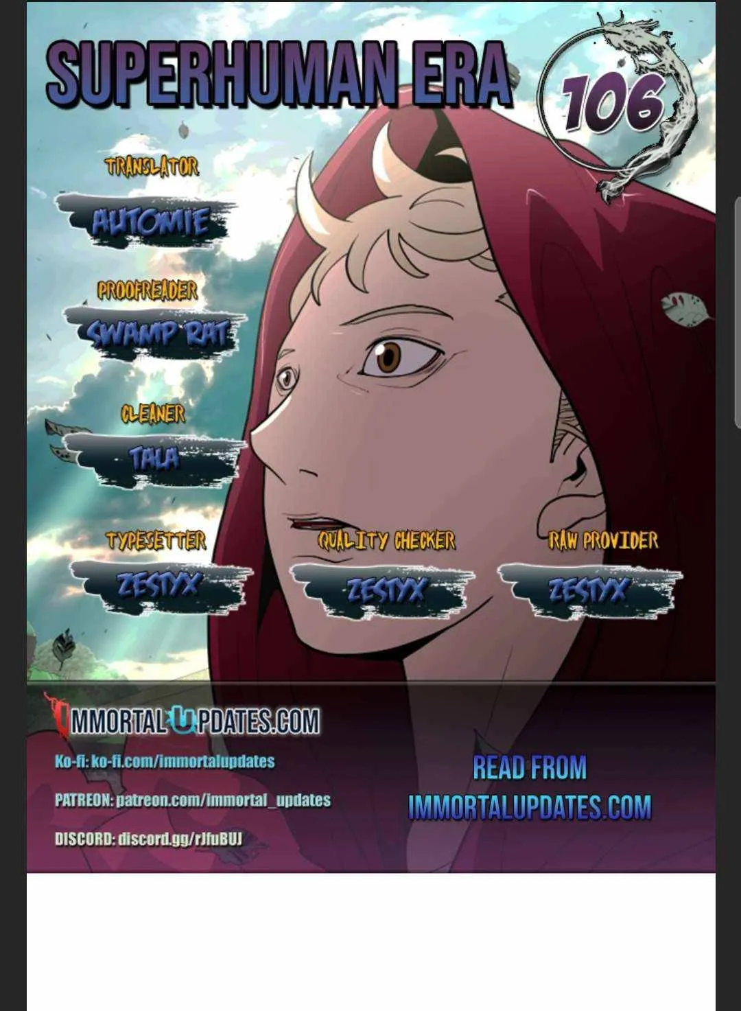 Superhuman Era Chapter 106 Online - página 1